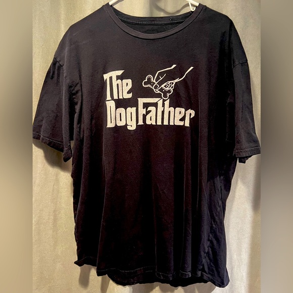 Other - XL 'The Dogfather' Tee - Canine Capo Cool, A Pawsome Parody